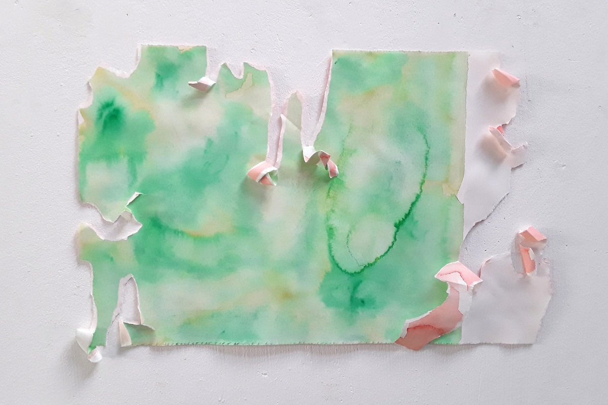 Ulrich Wellmann, 2012, Wasserfarbe, Papier, 33,1 x 50,5 cm